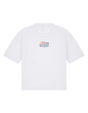 What's The Story Printed Boxy Organic Cotton Tee