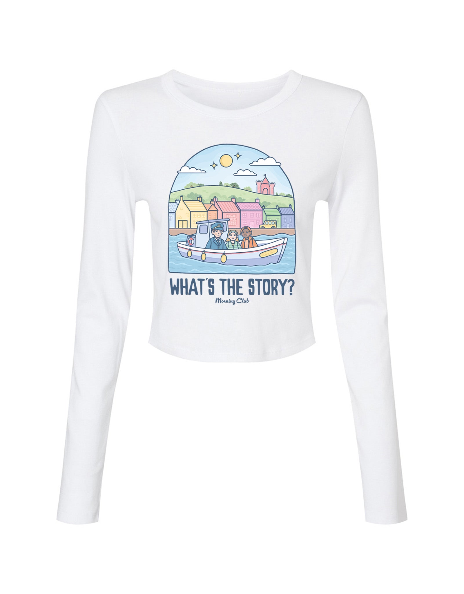 WHATSTHESTORYWHITELONGSLEEVEDTEE.jpg