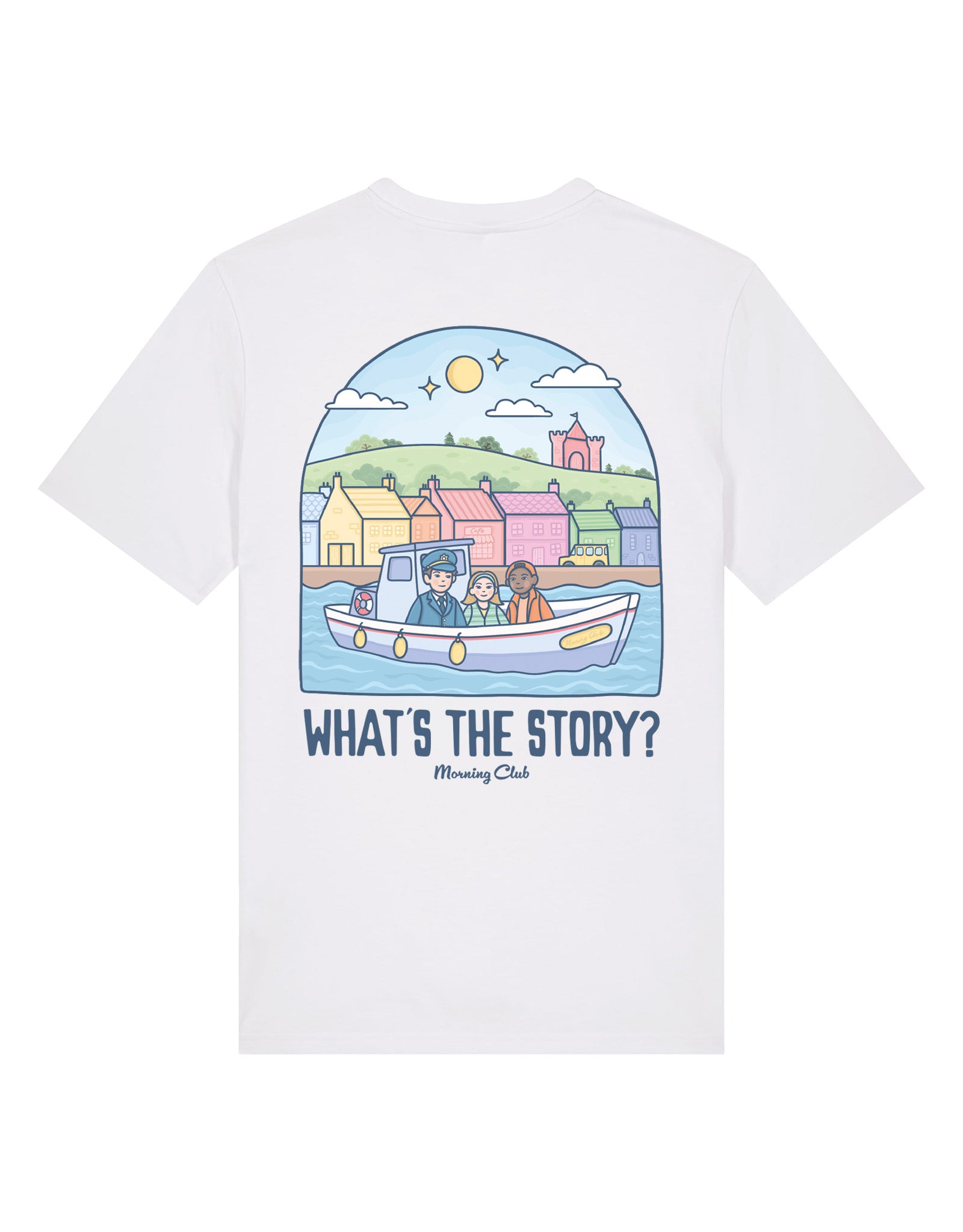 What's The Story Printed Organic Cotton T-Shirt
