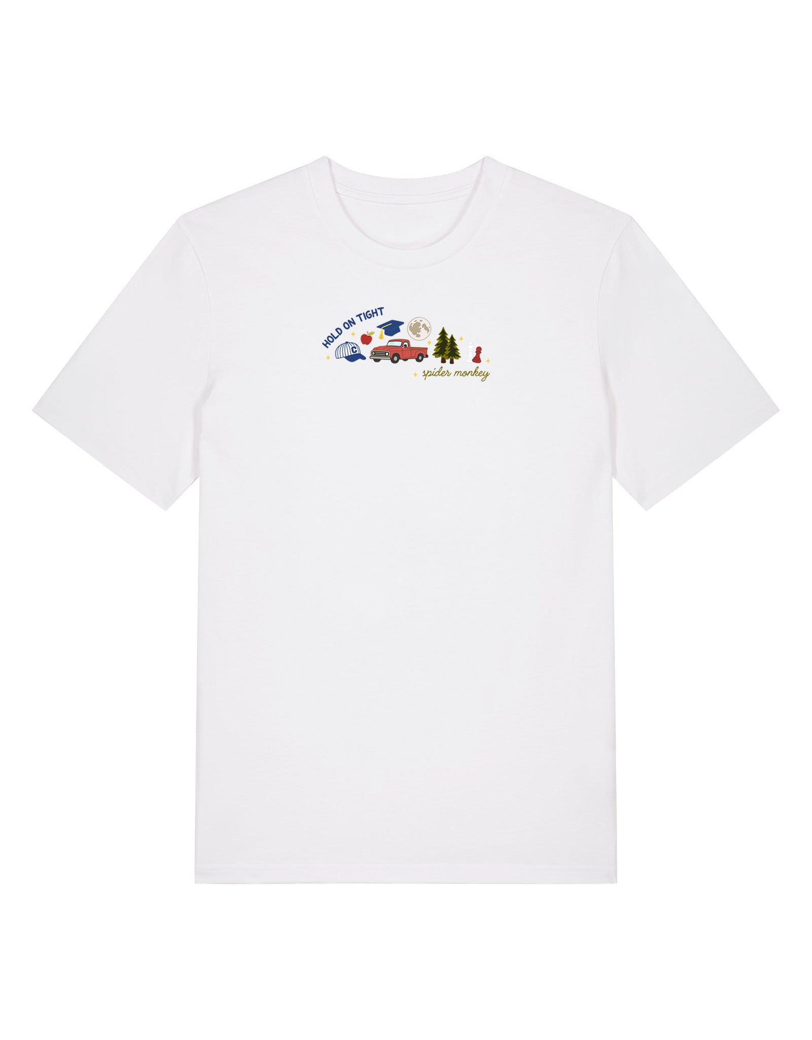 Forks Embroidered Organic Cotton T-Shirt
