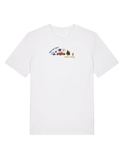 Forks Embroidered Organic Cotton T-Shirt