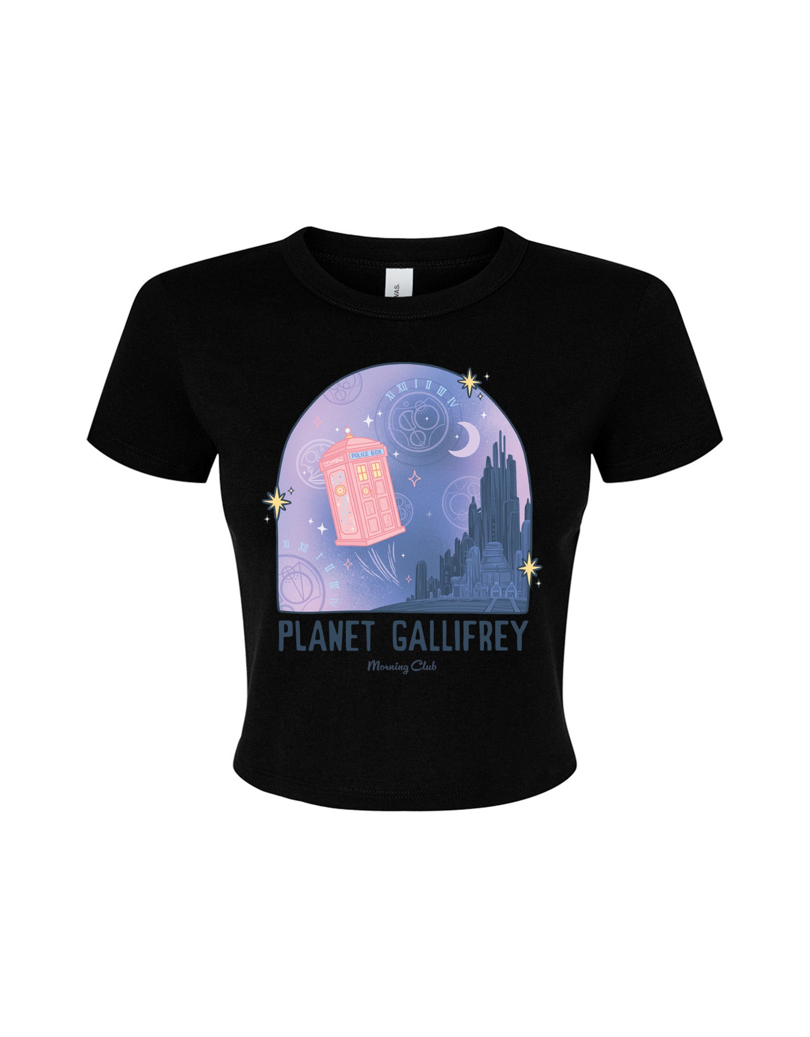 Who Printed Micro Rib Baby Tee