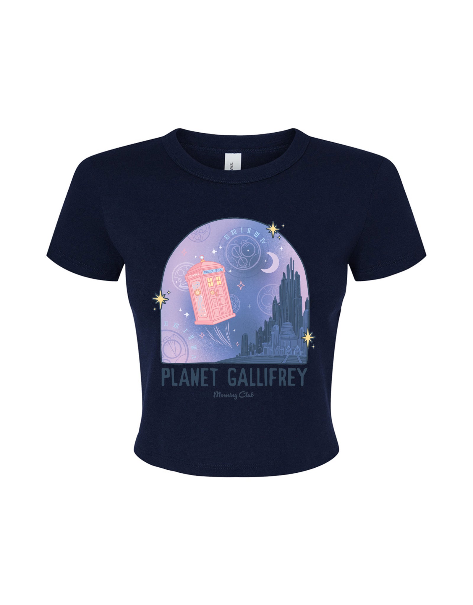 Who Printed Micro Rib Baby Tee