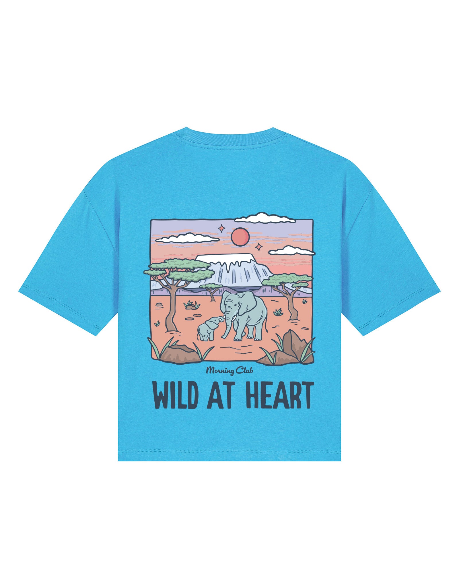 Wild At Heart Boxy Organic Cotton Tee