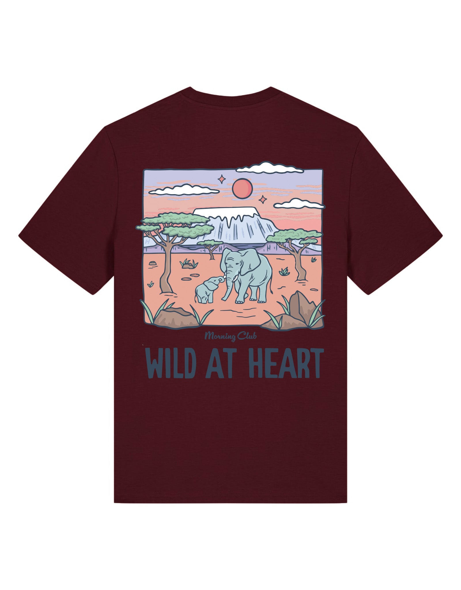 Wild At Heart Printed Organic Cotton T-Shirt