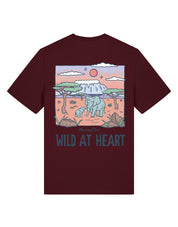 Wild At Heart Printed Organic Cotton T-Shirt