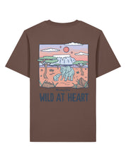Wild At Heart Printed Organic Cotton T-Shirt