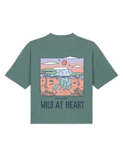 Wild At Heart Boxy Organic Cotton Tee