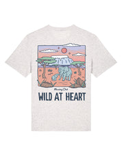 Wild At Heart Printed Organic Cotton T-Shirt