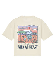 Wild At Heart Boxy Organic Cotton Tee