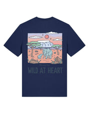 Wild At Heart Printed Organic Cotton T-Shirt