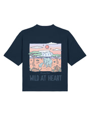 Wild At Heart Boxy Organic Cotton Tee