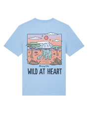 Wild At Heart Printed Organic Cotton T-Shirt