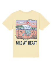 Wild At Heart Printed Organic Cotton Childrens T-Shirt