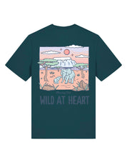 Wild At Heart Printed Organic Cotton T-Shirt