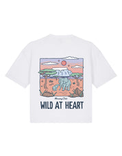 Wild At Heart Boxy Organic Cotton Tee