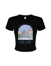 Zoo Lane Printed Micro Rib Baby Tee