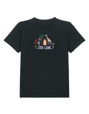 Zoo Lane Embroidered Organic Cotton Childrens T-Shirt