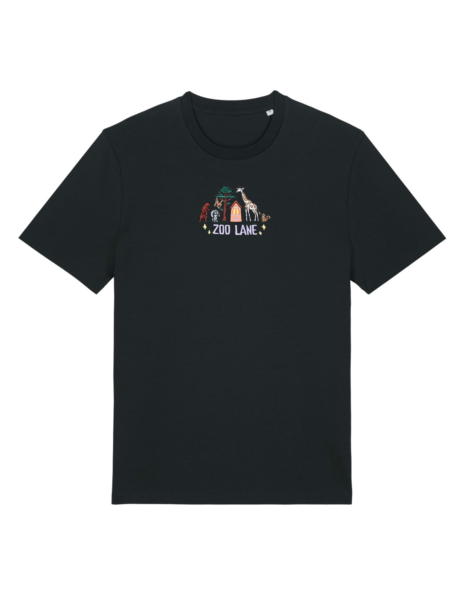 Zoo Lane Embroidered Organic Cotton T-Shirt
