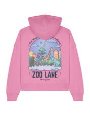 Zoo Lane Printed Boxy Organic Cotton Hoodie