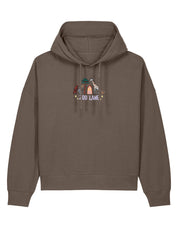 Zoo Lane Embroidered Boxy Organic Cotton Hoodie