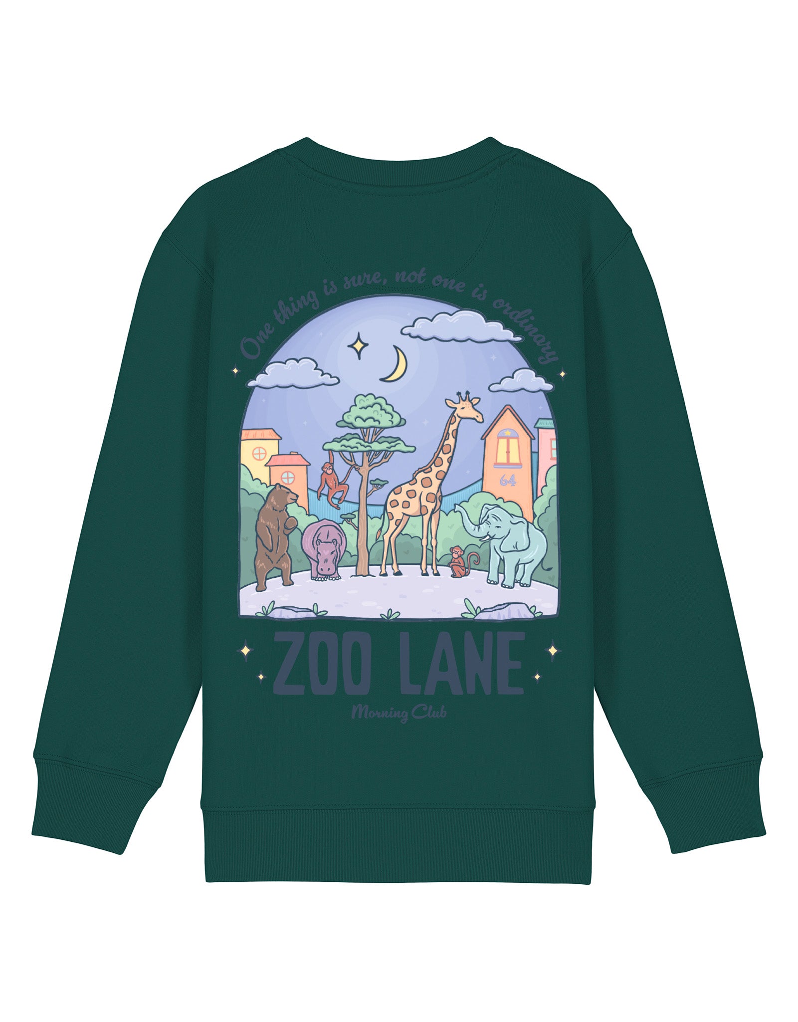 Zoo Lane Printed Organic Cotton Childrens Sweatshirt