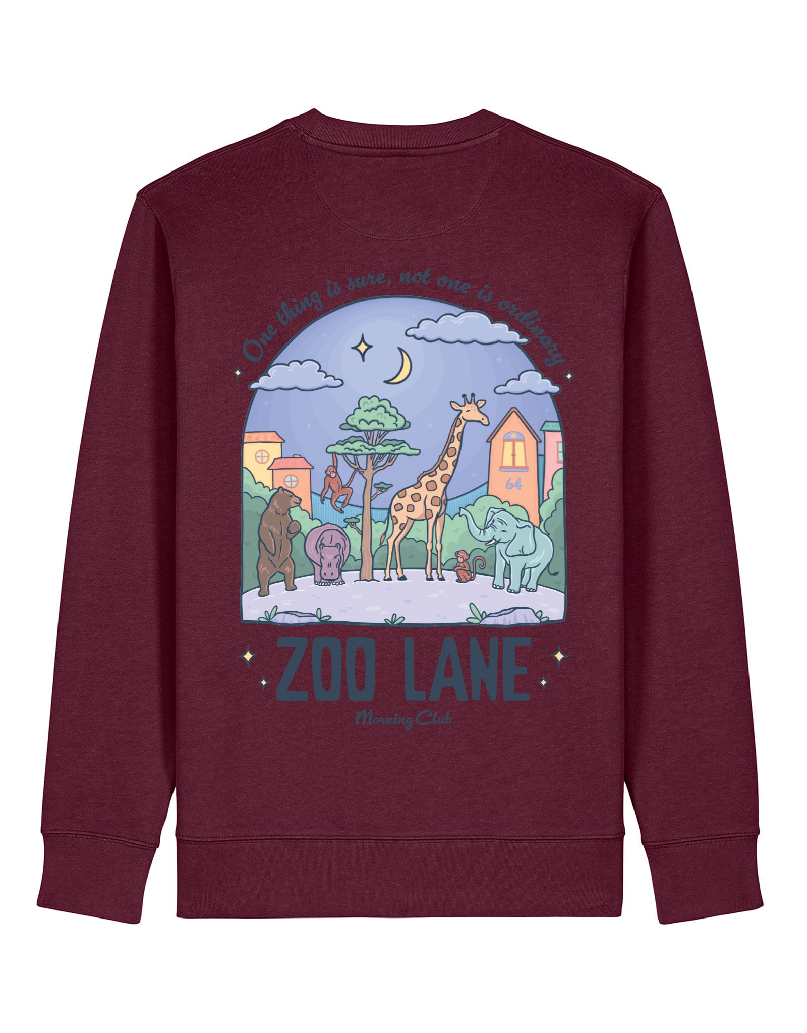 Zoo Lane Printed Organic Cotton Sweatshirt