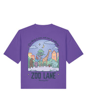 Zoo Lane Printed Boxy Organic Cotton Tee