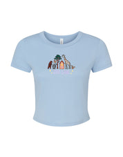 Zoo Lane Embroidered Micro Rib Baby Tee
