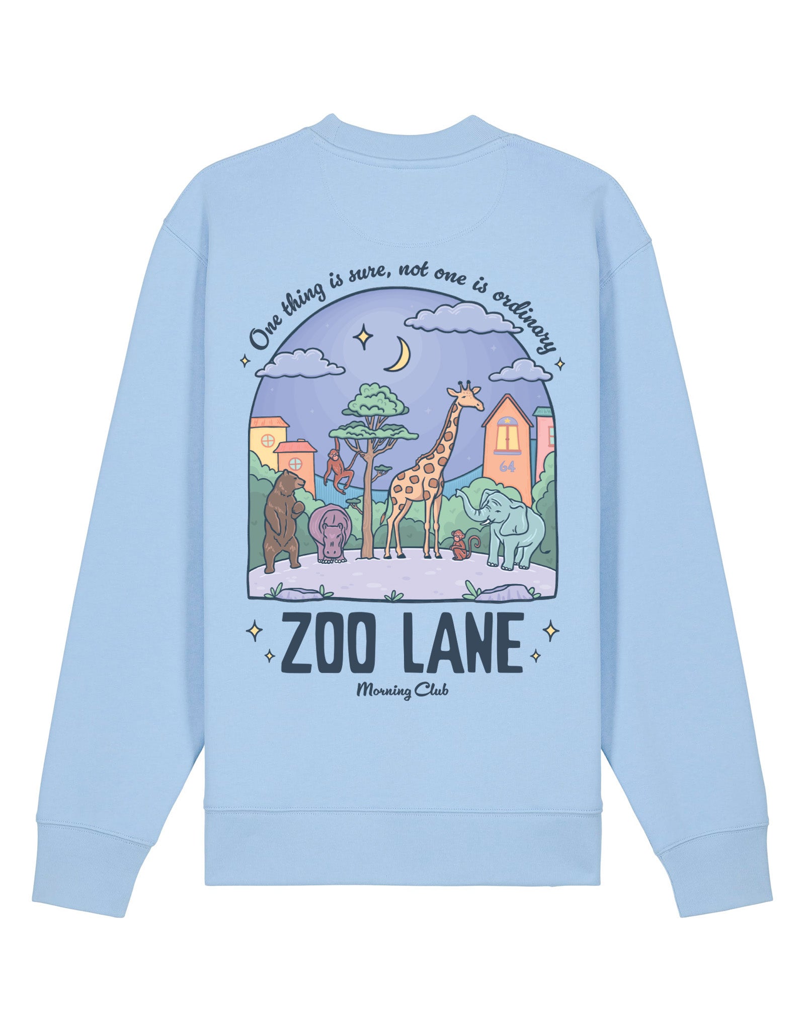 Zoo Lane Printed Organic Cotton Sweatshirt