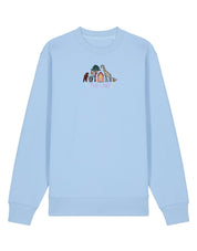 Zoo Lane Embroidered Organic Cotton Sweatshirt