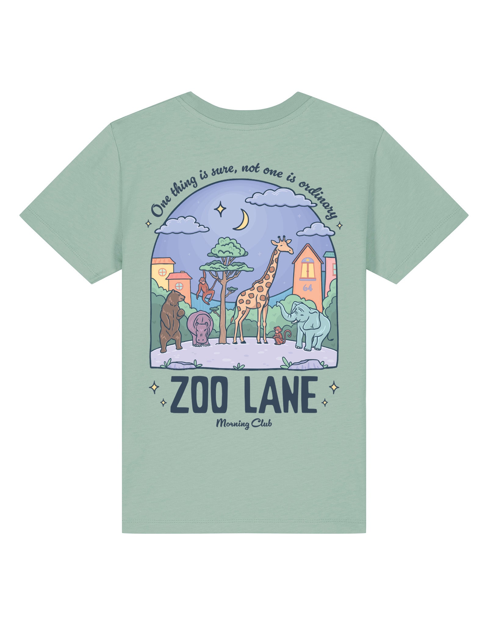 Zoo Lane Printed Organic Cotton Childrens T-Shirt