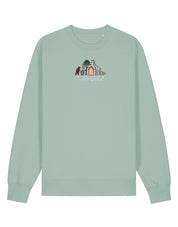 Zoo Lane Embroidered Organic Cotton Sweatshirt