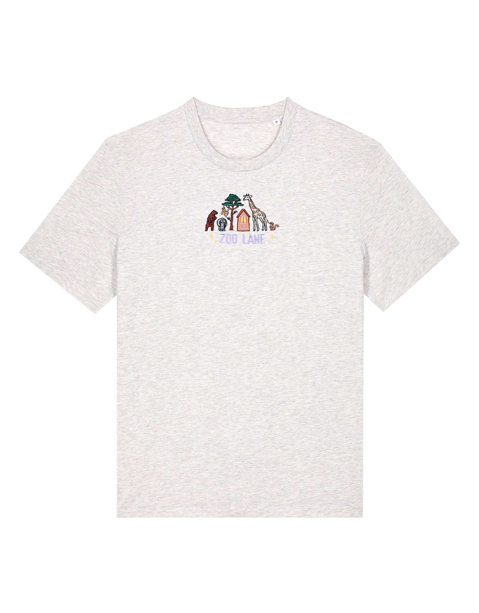 Zoo Lane Embroidered Organic Cotton T-Shirt