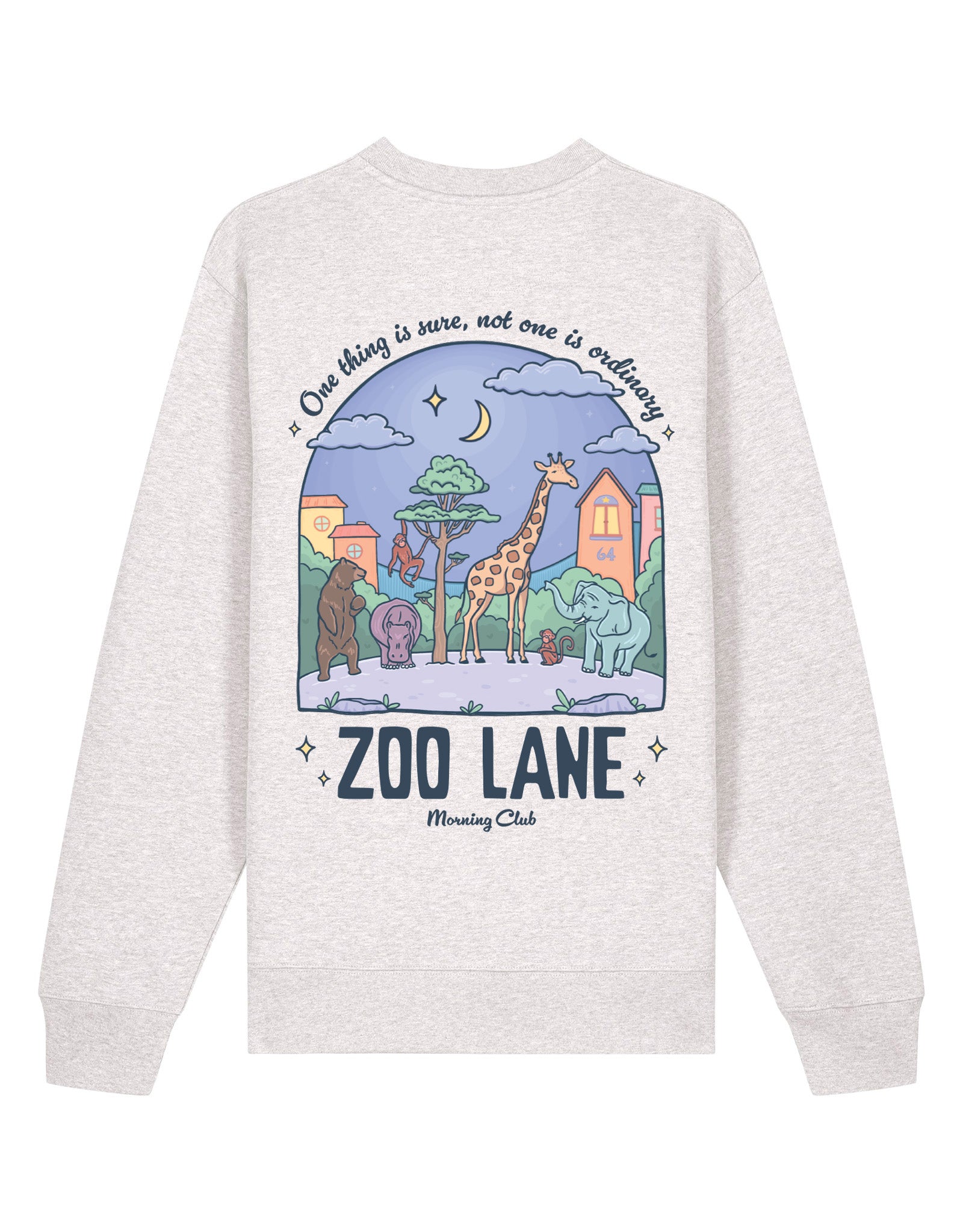 Zoo Lane Printed Organic Cotton Sweatshirt