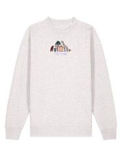 Zoo Lane Embroidered Organic Cotton Sweatshirt