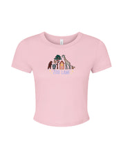 Zoo Lane Embroidered Micro Rib Baby Tee