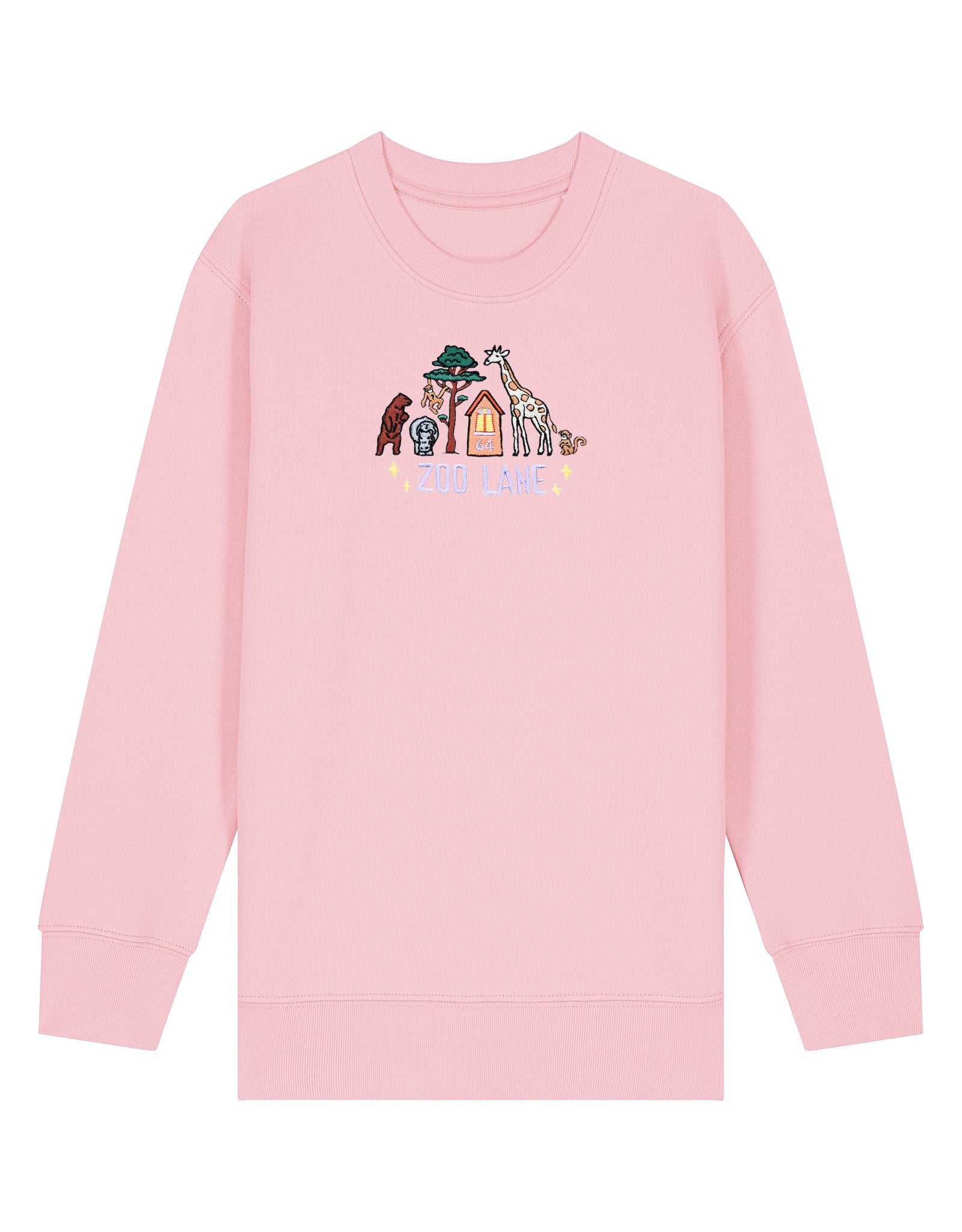 Zoo Lane Embroidered Organic Cotton Childrens Sweatshirt