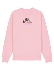 Zoo Lane Embroidered Organic Cotton Sweatshirt