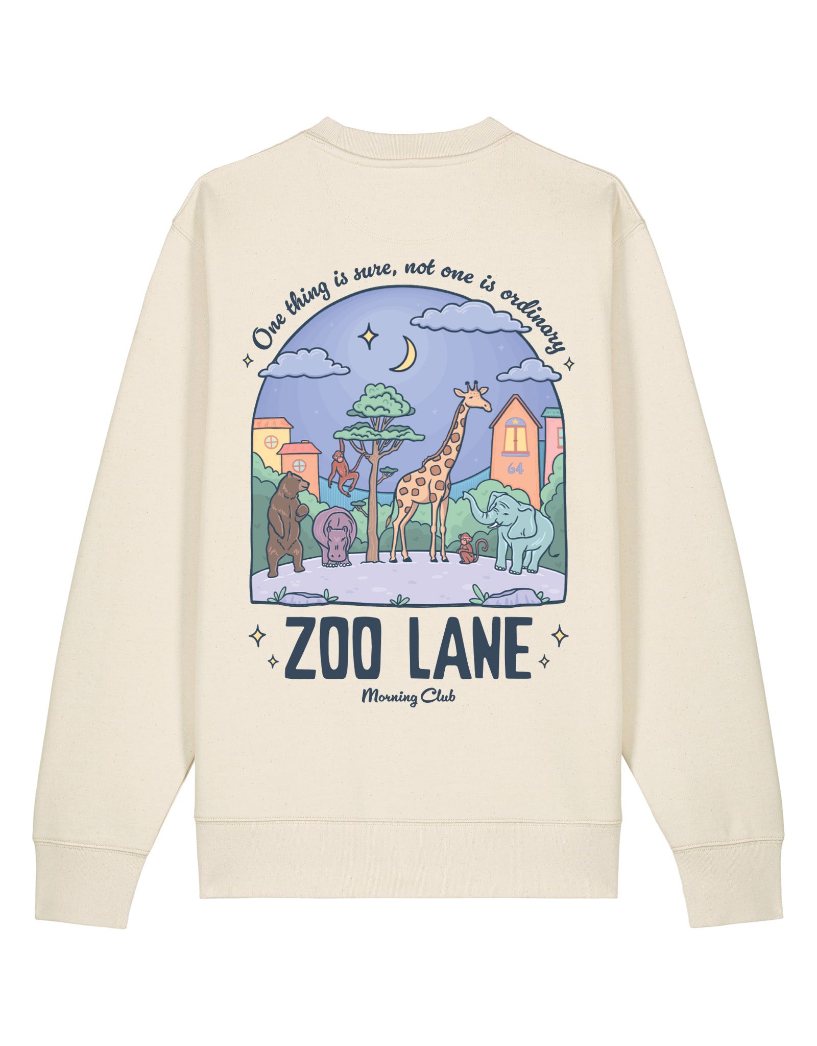 Zoo Lane Printed Organic Cotton Sweatshirt