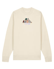 Zoo Lane Embroidered Organic Cotton Sweatshirt