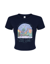 Zoo Lane Printed Micro Rib Baby Tee