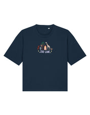 Zoo Lane Embroidered Boxy Organic Cotton Tee