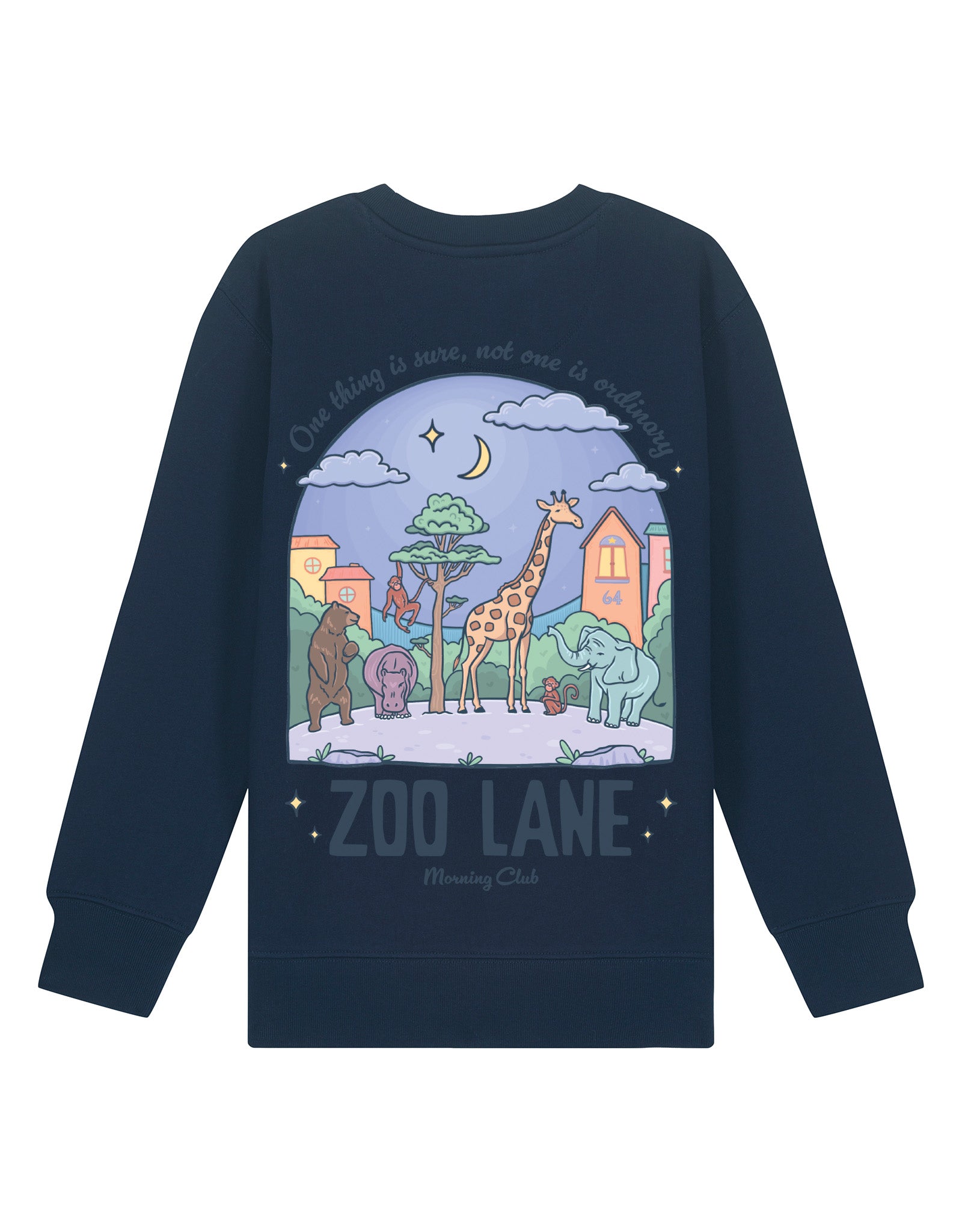 Zoo Lane Printed Organic Cotton Childrens Sweatshirt