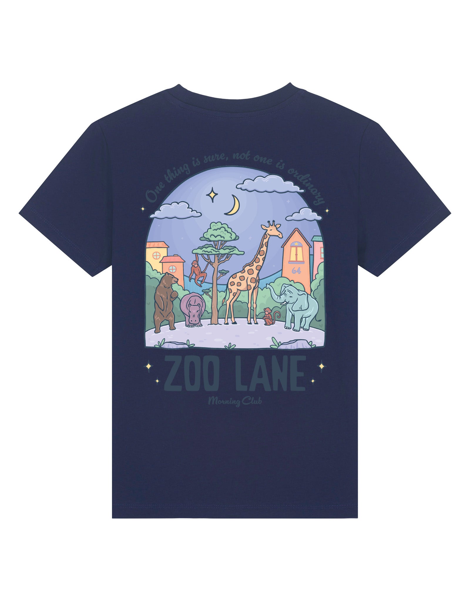 Zoo Lane Printed Organic Cotton Childrens T-Shirt