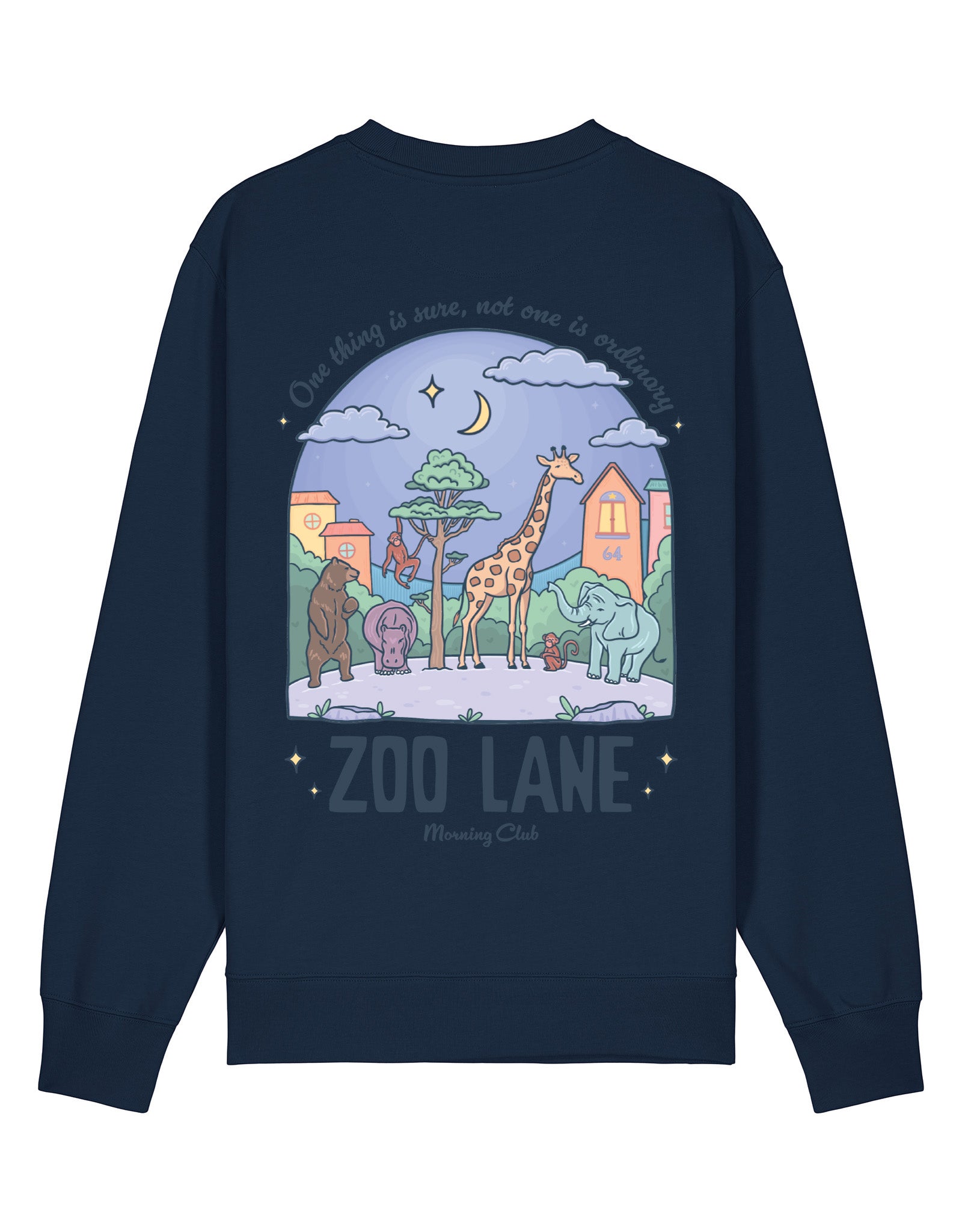 Zoo Lane Printed Organic Cotton Sweatshirt