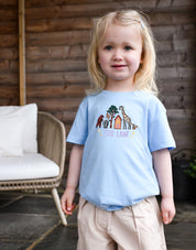 Zoo Lane Embroidered Organic Cotton Childrens T-Shirt