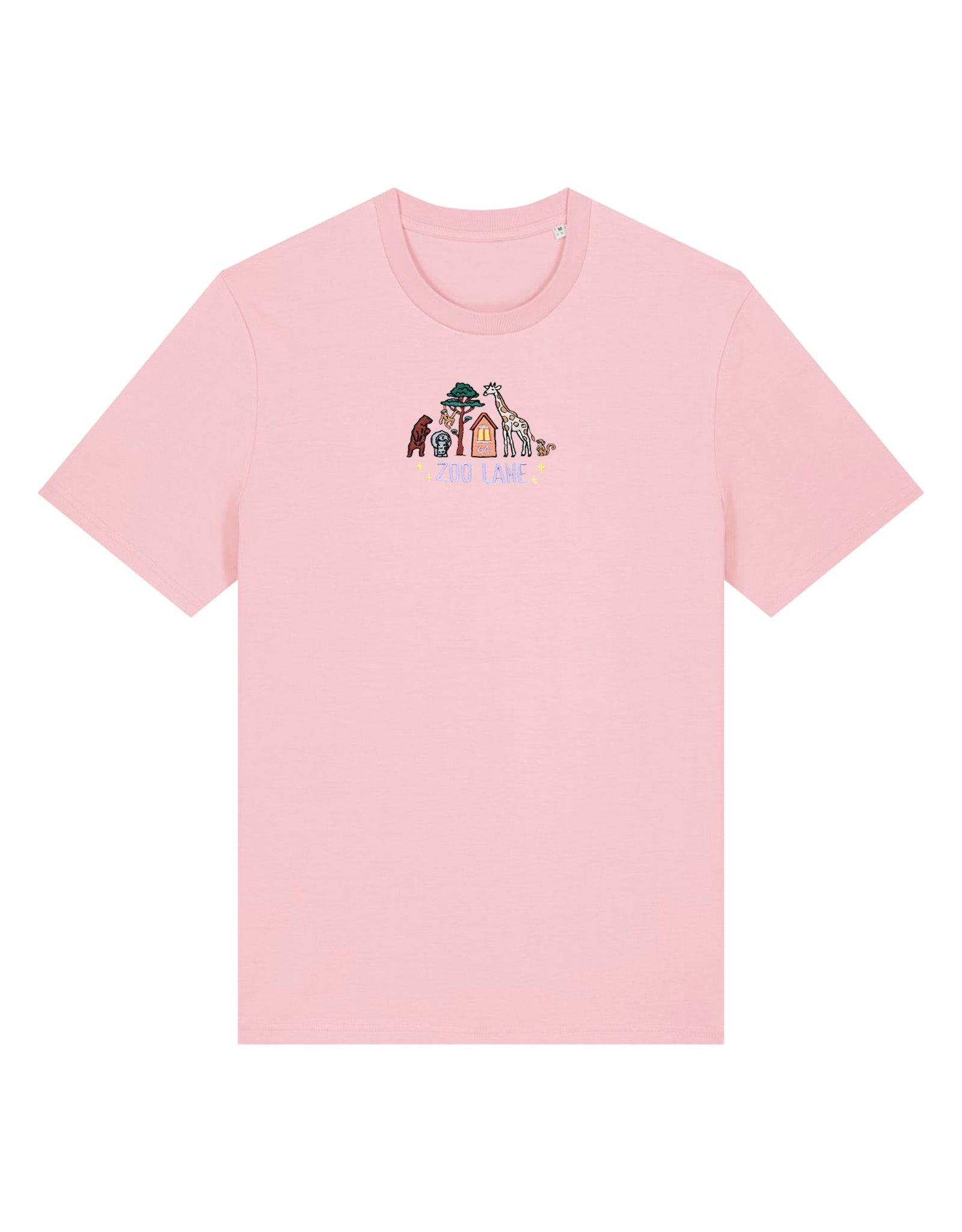 Zoo Lane Embroidered Organic Cotton T-Shirt