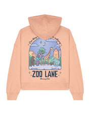 Zoo Lane Printed Boxy Organic Cotton Hoodie