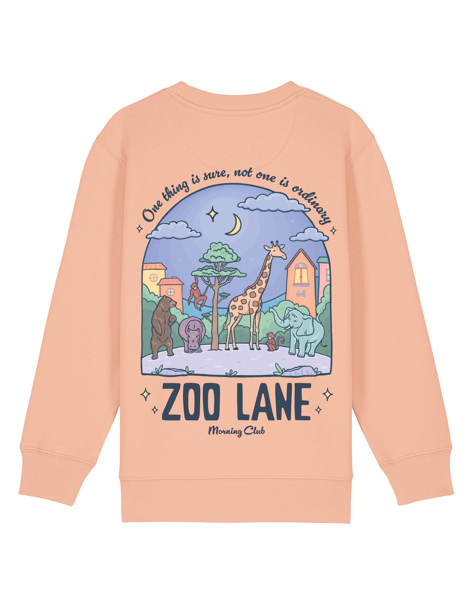 Zoo Lane Printed Organic Cotton Childrens Sweatshirt